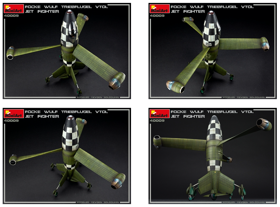MiniArt MT40009 1:35 Foke-Wulf Triebflugel VTOL JET FIGHTER