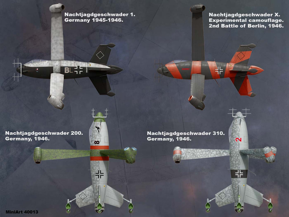 MiniArt MT40013 Focke-Wulf Triebflugel Nachtjager 1:35