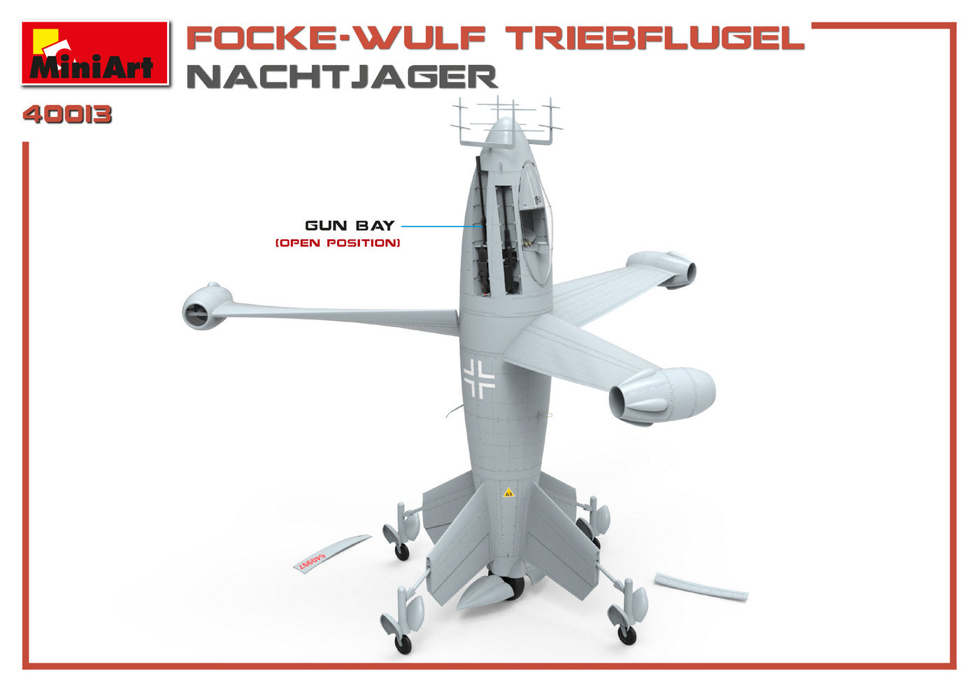 MiniArt MT40013 Focke-Wulf Triebflugel Nachtjager 1:35