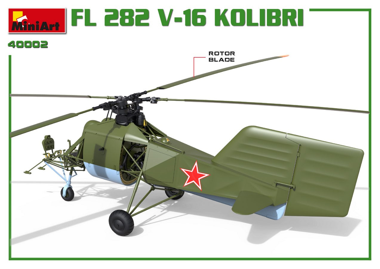 MiniArt MT41002 1:35 Flettner Fl-282 V-16 KOLIBRI