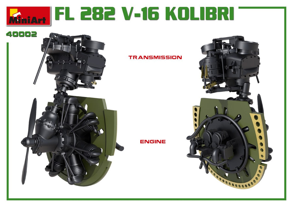 MiniArt MT41002 1:35 Flettner Fl-282 V-16 KOLIBRI
