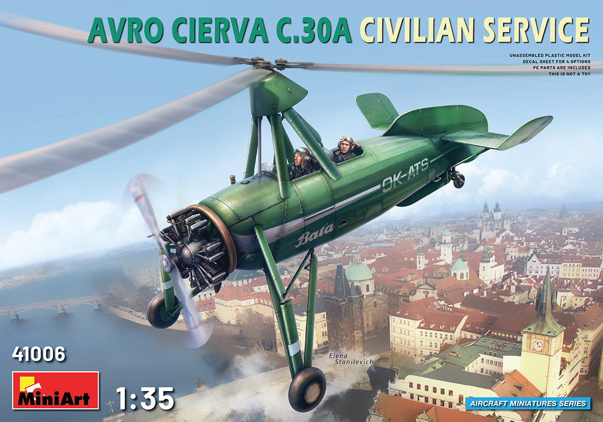 MiniArt MT41006 Avro Cierva C.30A Civilian Service 1:35