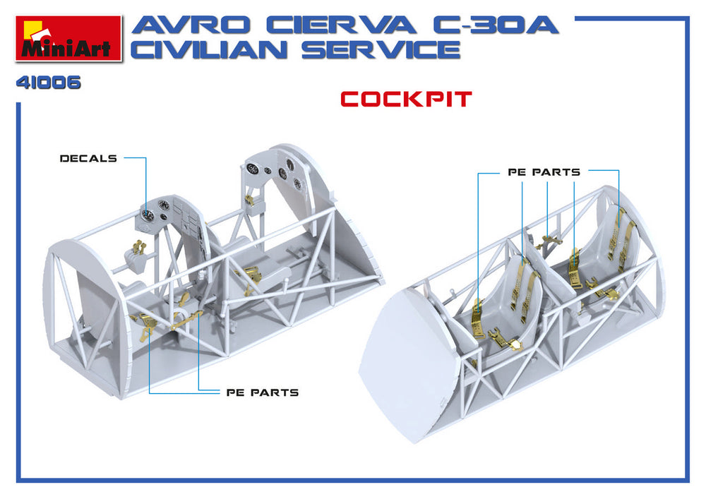 MiniArt MT41006 Avro Cierva C.30A Civilian Service 1:35