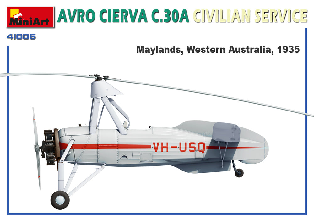 MiniArt MT41006 Avro Cierva C.30A Civilian Service 1:35