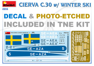MiniArt MT41014 Avro Cierva C.30 with Winter Ski 1:35