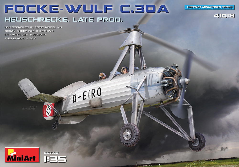 MiniArt MT41018 1:35 FOCKE-WULF FW C.30A HEUSCHRECKE