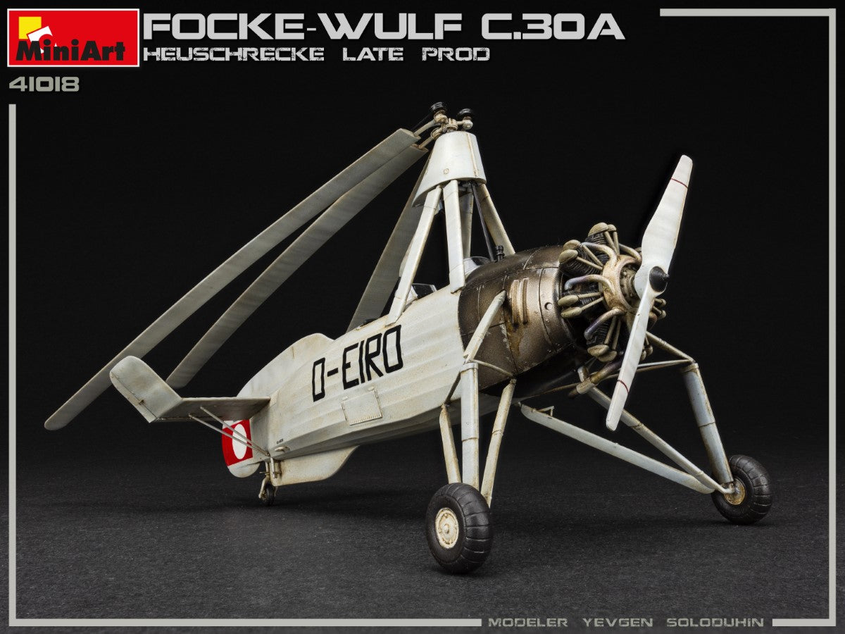 MiniArt MT41018 1:35 FOCKE-WULF FW C.30A HEUSCHRECKE