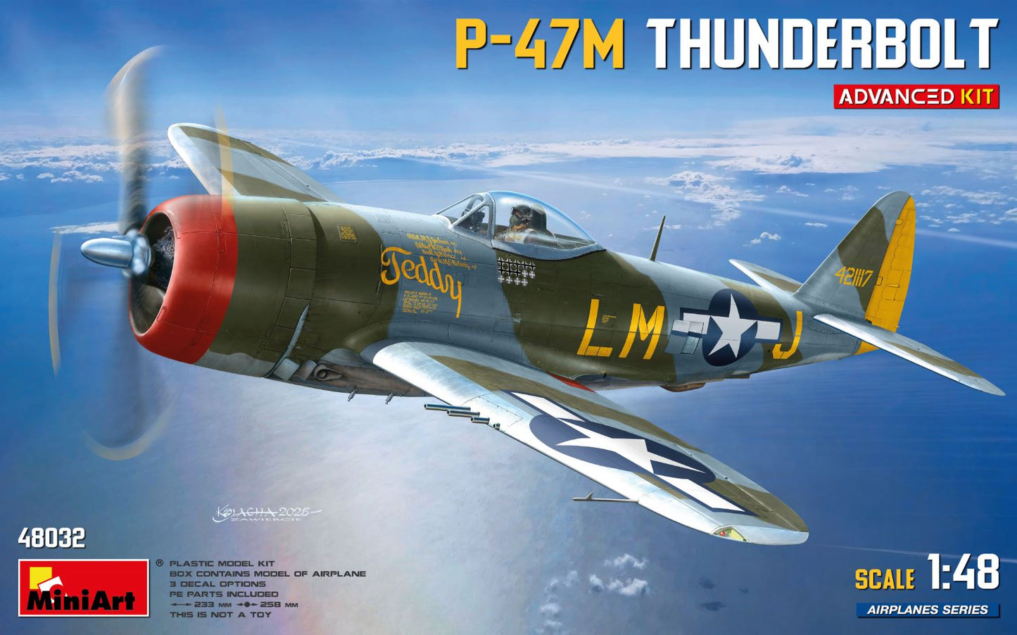 MiniArt MT48032 Republic P-47M Thunderbolt Advanced Kit 1:48
