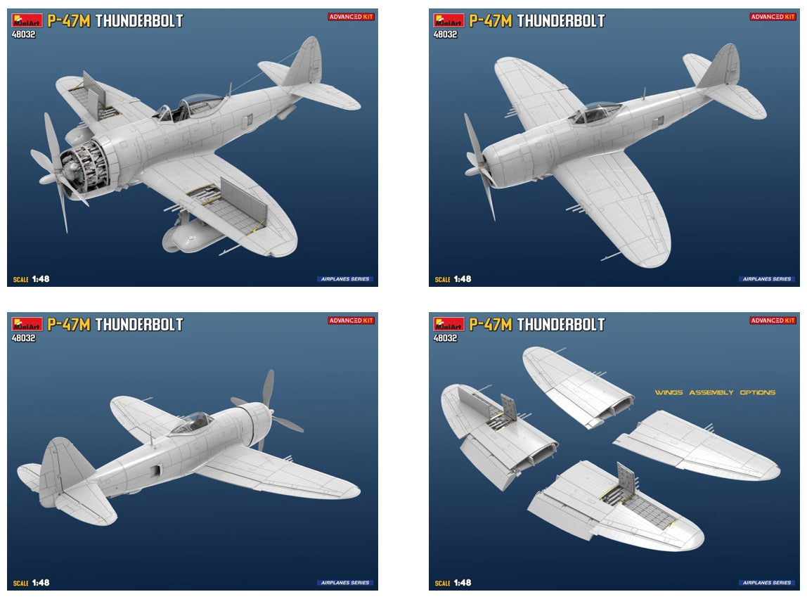 MiniArt MT48032 Republic P-47M Thunderbolt Advanced Kit 1:48