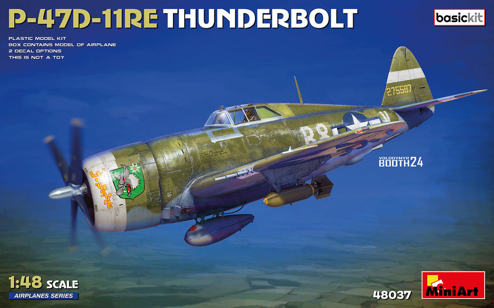 MiniArt MT48037 1:48 Republic P-47D-11RE THUNDERBOLT