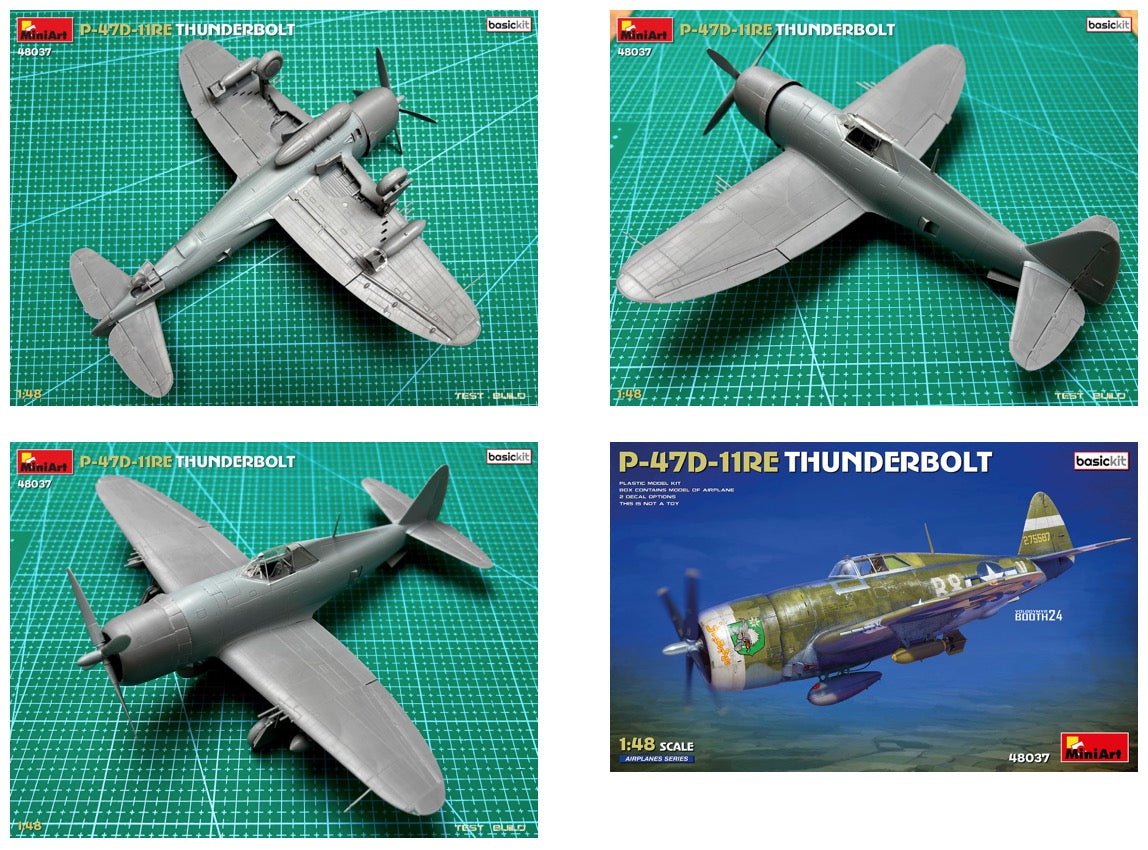 MiniArt MT48037 1:48 Republic P-47D-11RE THUNDERBOLT