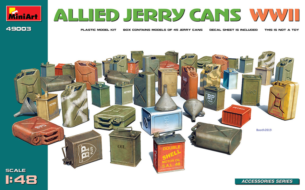 MiniArt MT49003 1:48 ALLIES JERRY CANS WWII
