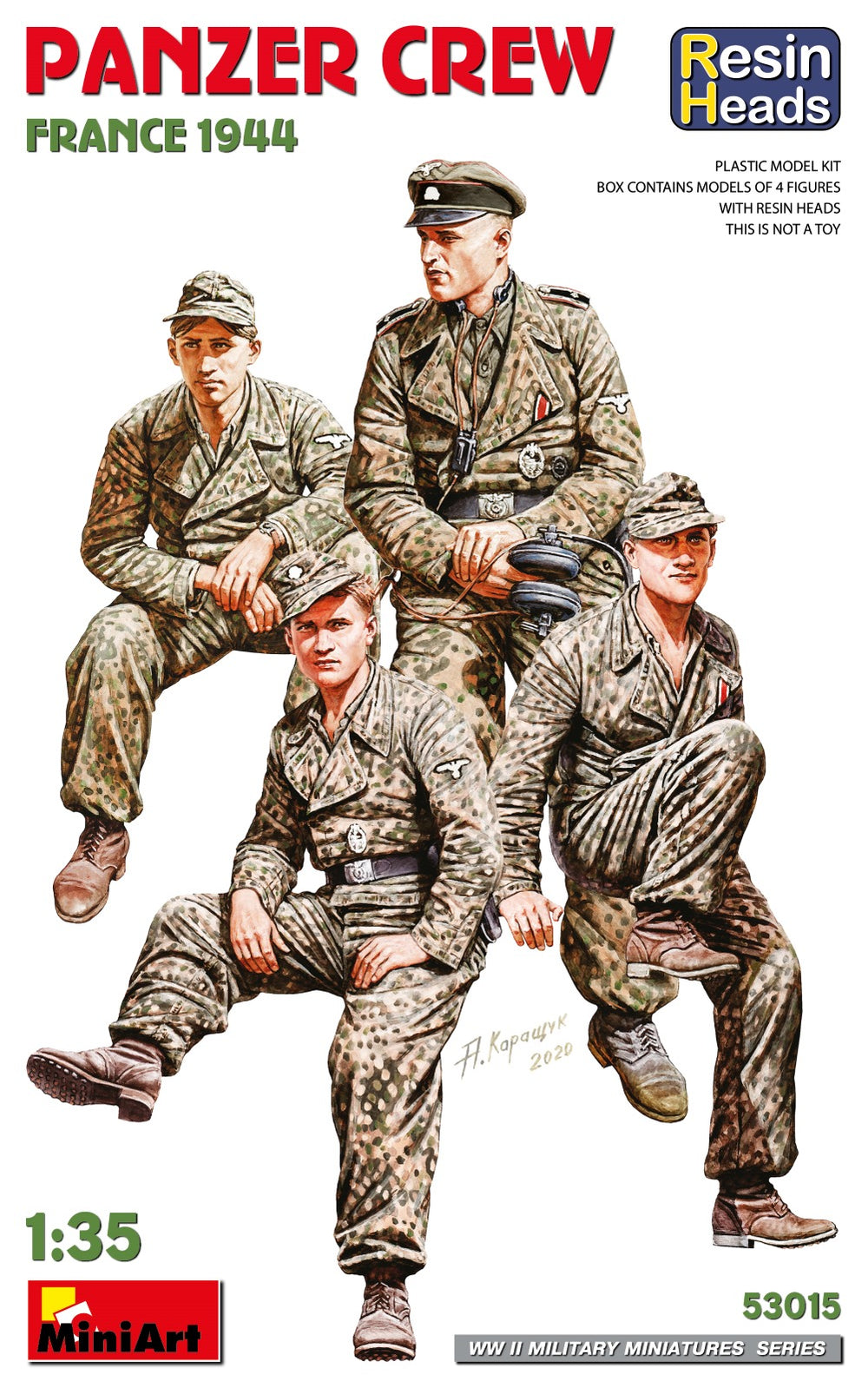 MiniArt MT53015 1:35 PANZER CREW