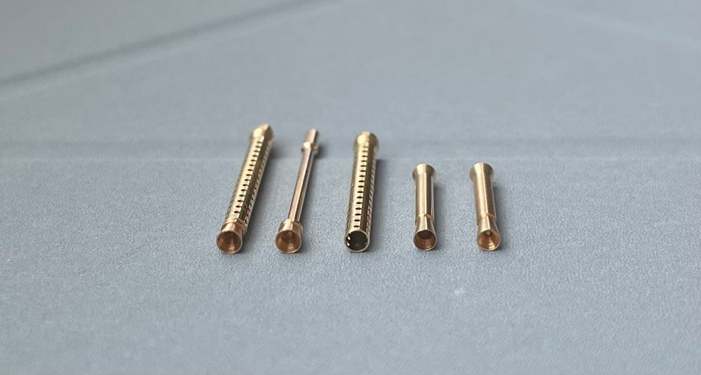 Profimodeller 2024 MTC-A32079 1:32 Messerschmitt Bf-109E-4 barrels set-6 brass