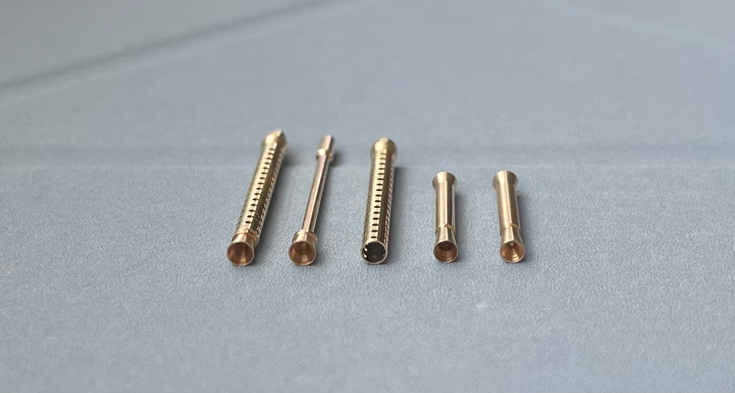 Profimodeller 2024 MTC-A32079 1:32 Messerschmitt Bf-109E-4 barrels set-6 brass