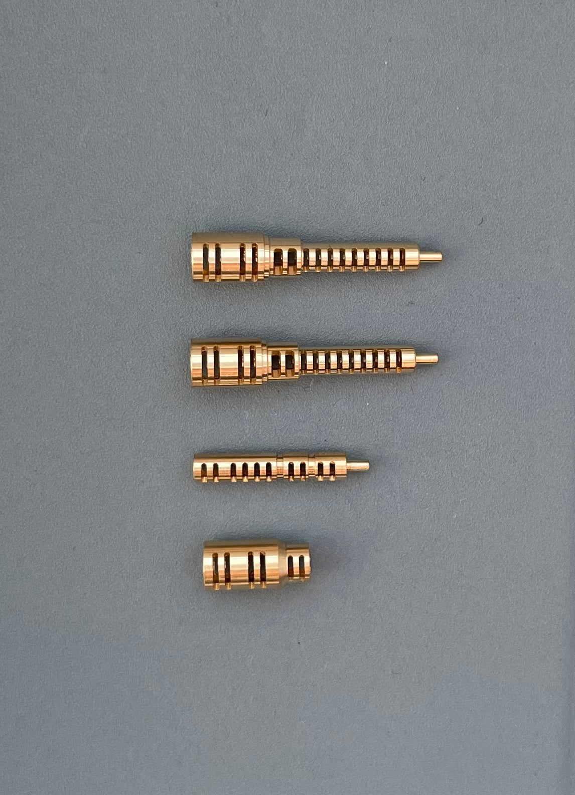 Profimodeller 2024 MTC-A32155 1:32 Mikoyan MiG-19 Barrel set "B"-4 brass parts