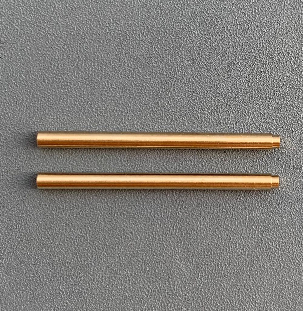 Profimodeller 2024 MTC-A32197 1:32 Heinkel He-162A gun barrels-2 brass parts