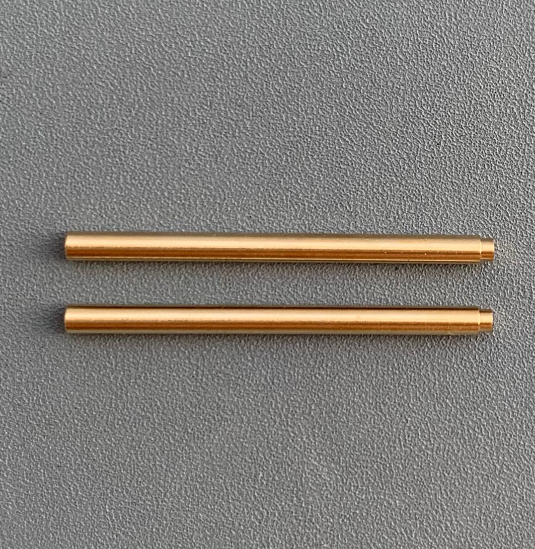 Profimodeller 2024 MTC-A32197 1:32 Heinkel He-162A gun barrels-2 brass parts