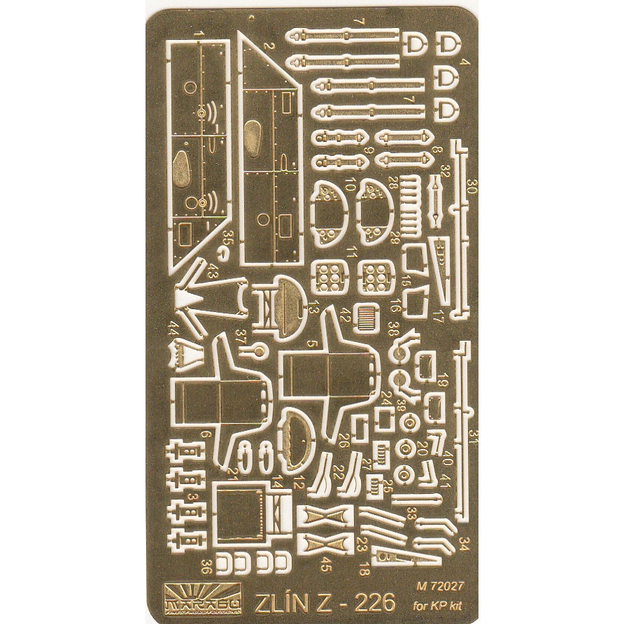 Marabu Design MUDM72027 1:72 Zlin Z-226