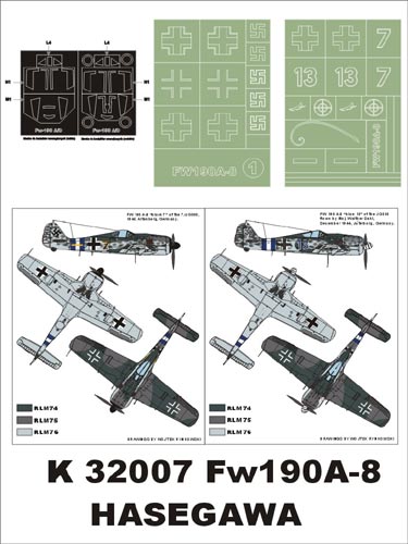 Montex MXK32007 1:32 Focke-Wulf Fw-190A-8