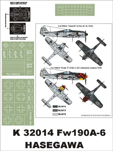 Montex MXK32014 1:32 Focke-Wulf Fw-190A-6