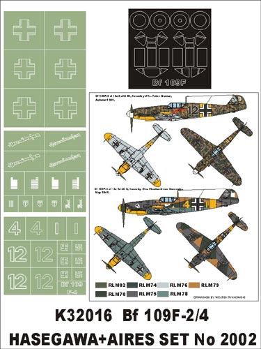 Montex MXK32016 1:32 Messerschmitt Bf-109F-4