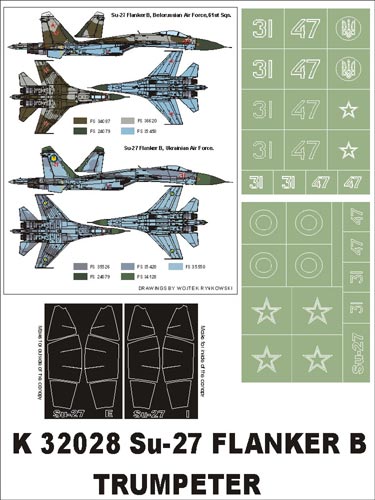 Montex MXK32028 1:32 Sukhoi Su-27