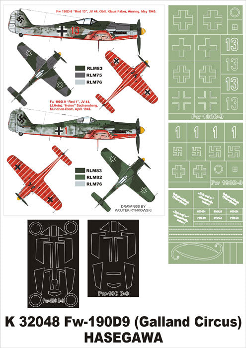 Montex MXK32048 1:32 Focke-Wulf Fw-190D-9