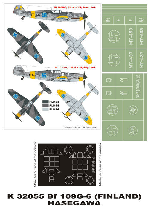 Montex MXK32055 1:32 Messerschmitt Bf-109G-6
