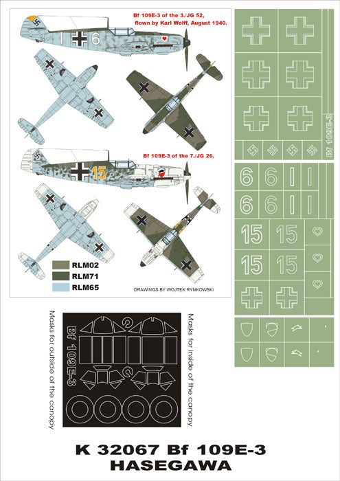Montex MXK32067 1:32 Messerschmitt Bf-109E-3