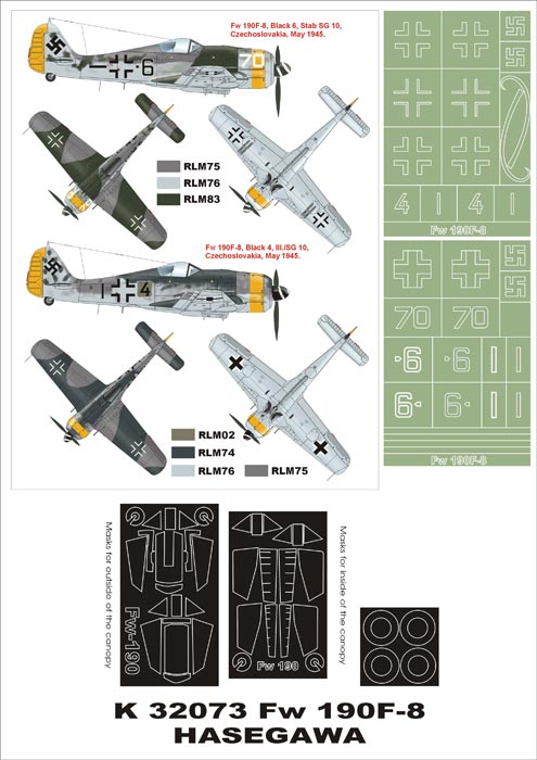 Montex MXK32073 1:32 Focke-Wulf Fw-190F-8