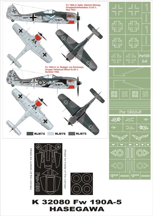 Montex MXK32080 1:32 Focke-Wulf Fw-190A-5