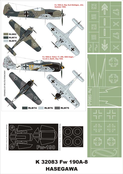 Montex MXK32083 1:32 Focke-Wulf Fw-190A-8