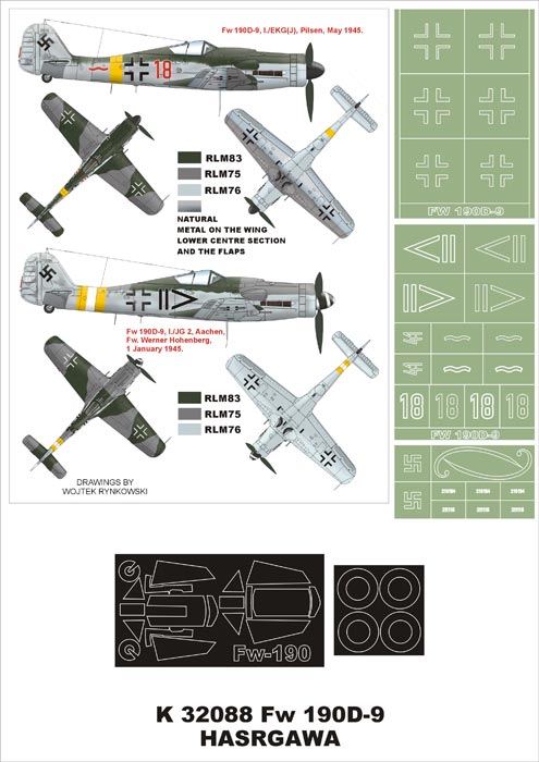 Montex MXK32088 1:32 Focke-Wulf Fw-190D-9