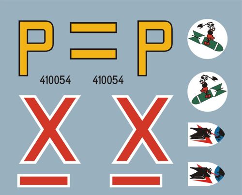 Montex MXK32294 1:32 Focke-Wulf Fw-190A-5 2 canopy frame paint mask