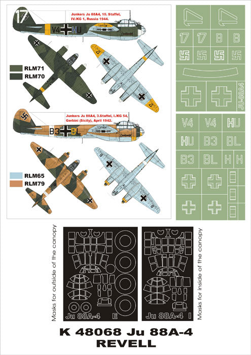 Montex MXK48068 1:48 Junkers Ju-88A-4