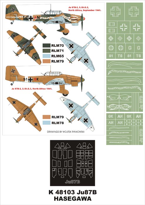 Montex MXK48103 1:48 Junkers Ju-87B-2 'Stuka'