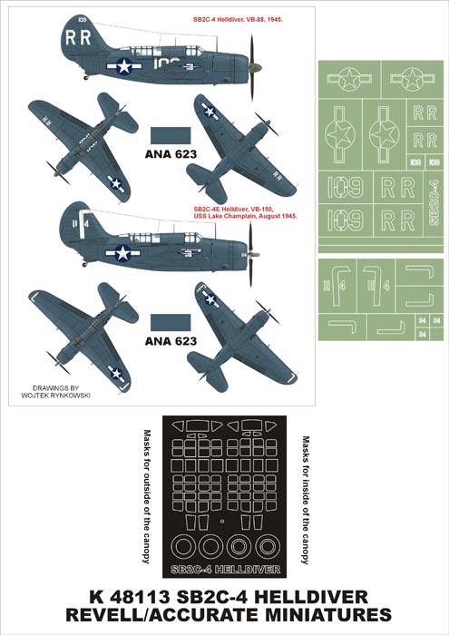 Montex MXK48113 1:48 Curtiss SB2C-4 Helldiver