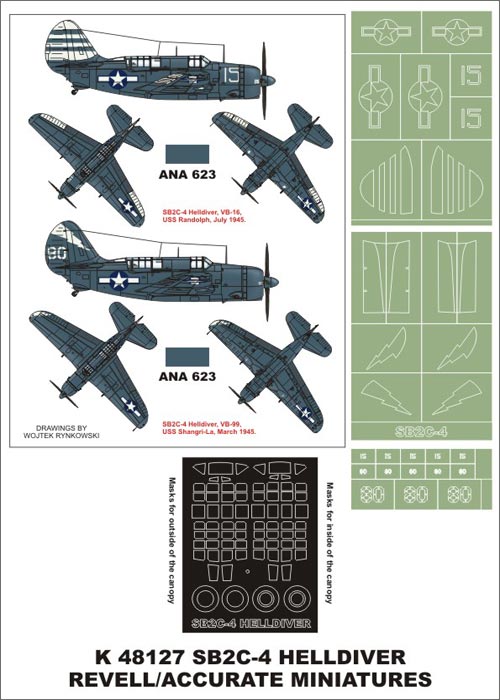 Montex MXK48127 1:48 Curtiss SB2C-4 Helldiver