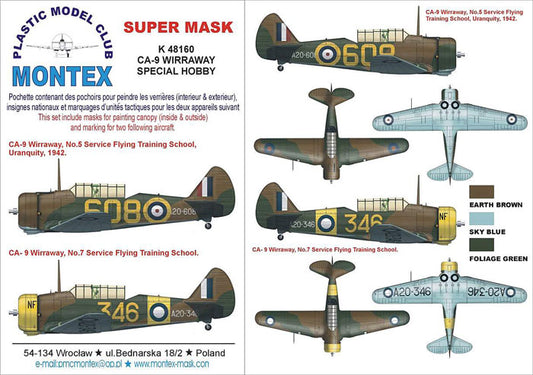 Montex MXK48160 1:48 CAC CA-9 Wirraway