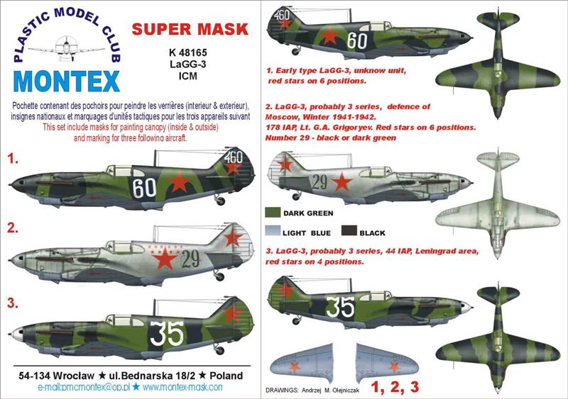 Montex MXK48165 1:48 Lavochin LaGG-3