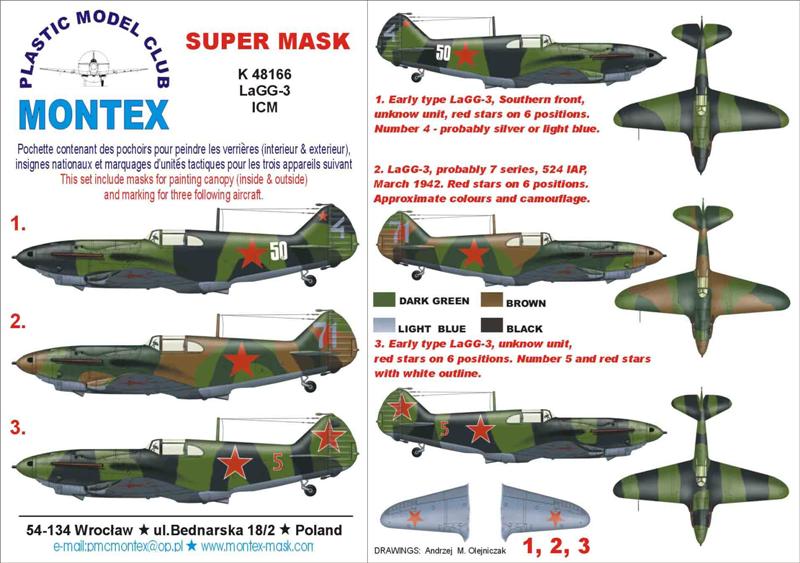 Montex MXK48166 1:48 Lavochin LaGG-3
