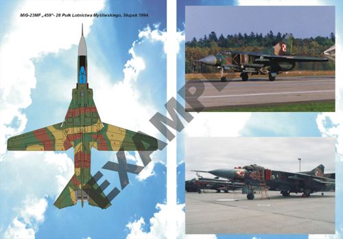 Montex MXMD4803 MiG-23MF Decals & Markings 1:48