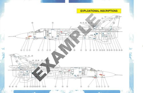 Montex MXMD4803 MiG-23MF Decals & Markings 1:48