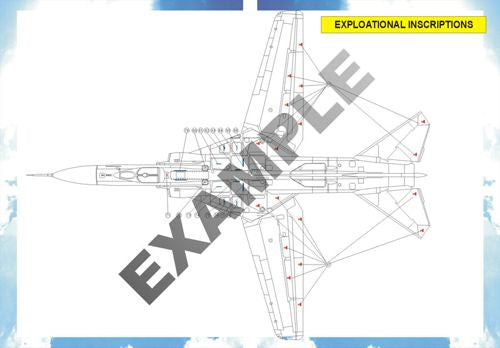 Montex MXMD4803 MiG-23MF Decals & Markings 1:48