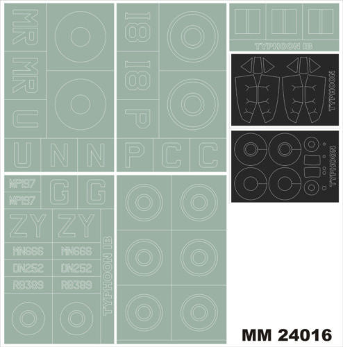 Montex MXMM24016 1:24 Hawker Typhoon Mk.Ib