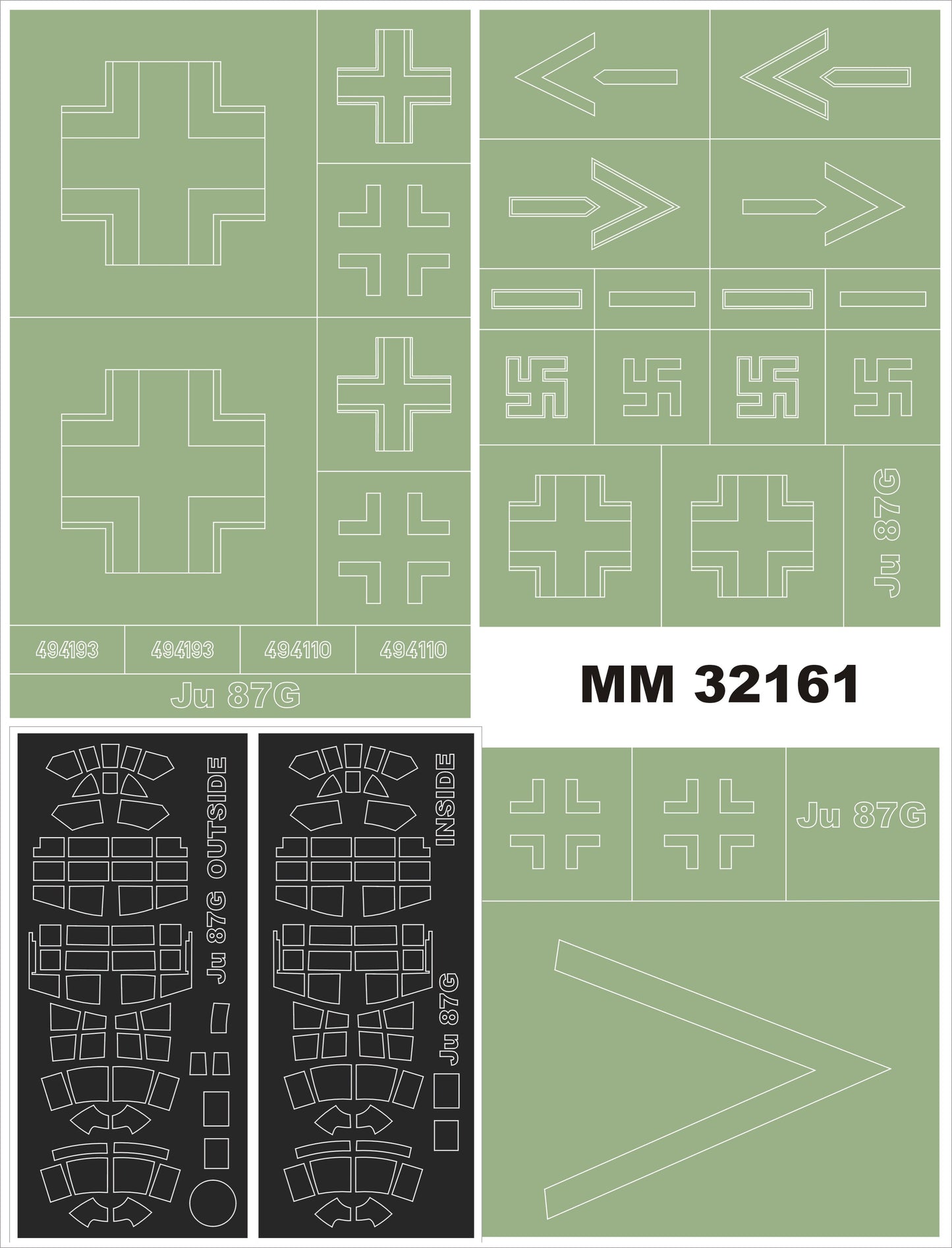Montex MXMM32161 1:32 Junkers Ju-87G-2 'Stuka'