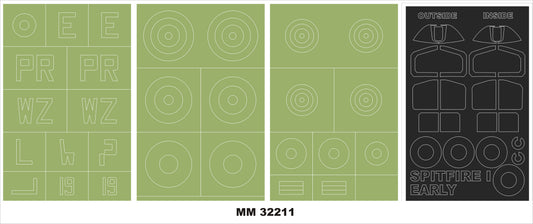 Montex MXMM32211 1:32 Supermarine SPITFIRE Mk.I EARLY