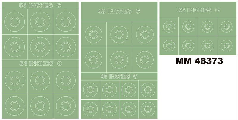 Montex MXMM48373 1:48 RAF ROUNDELS TYPE C insignia and markings masks
