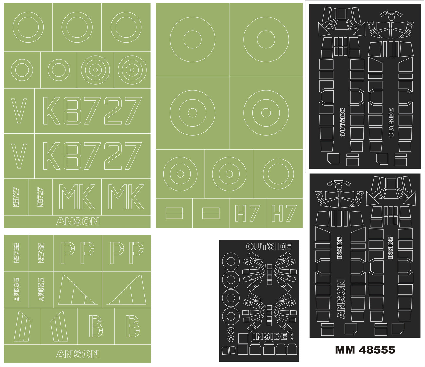 Montex MXMM48555 1:48 AVRO ANSON
